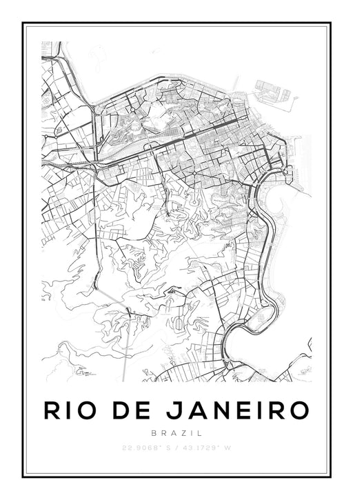 Rio de Janeiro Art Print - KNUS