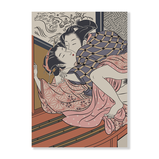 Shunga 2 Art Print - KNUS