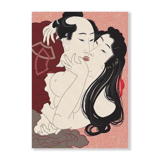 Shunga 4 Art Print - KNUS
