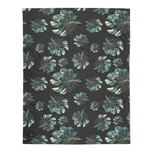 Jungle Cecropia (black) Table Cloth