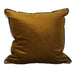 Golden Scatter with Scratch Woven Trim Scatter Cushion - KNUS