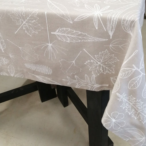 Table Cloth - Chalk Leaves - KNUS