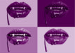 Vamp Lips Purple Art Print - KNUS