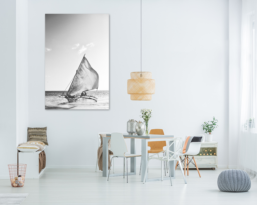 Horizon Sailing Art Print
