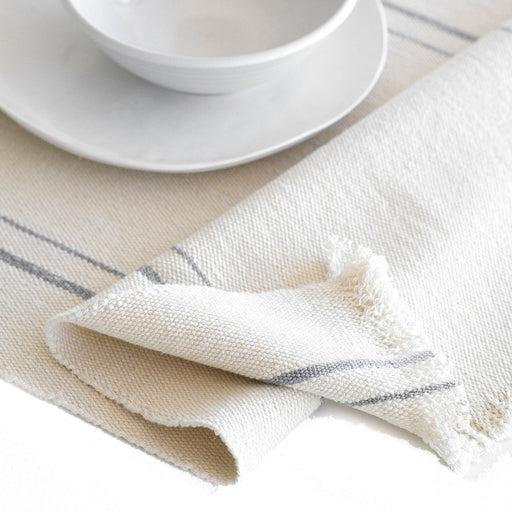 French Country Table Runner Grey - 1
