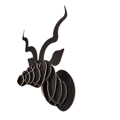 Black Kudu Head - 1