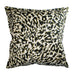 Zhi Zulu Leopard Ebony & Ivory Velvet Scatter Cushion - KNUS
