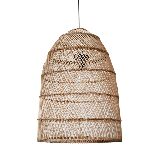 Malawi Rattan Bell Shape Pendant Light - KNUS 