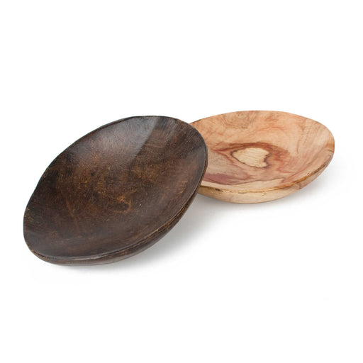 Oval Wooden bowl- KNUS