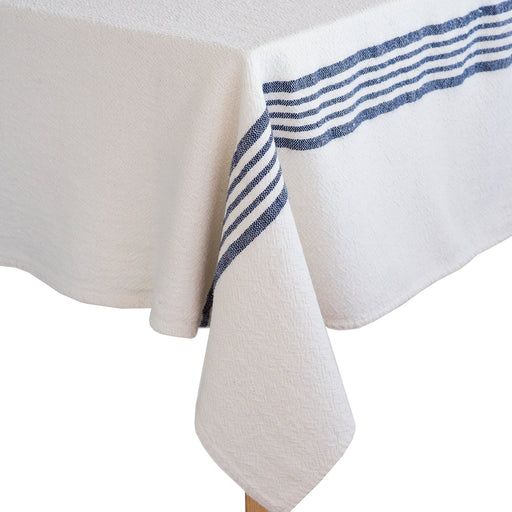 French Country Table Cloth Navy - 1