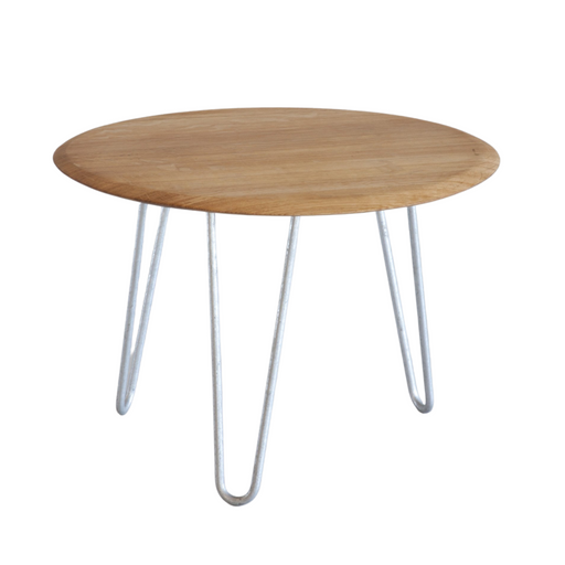 Wine Top Hairpin Side Table - 2